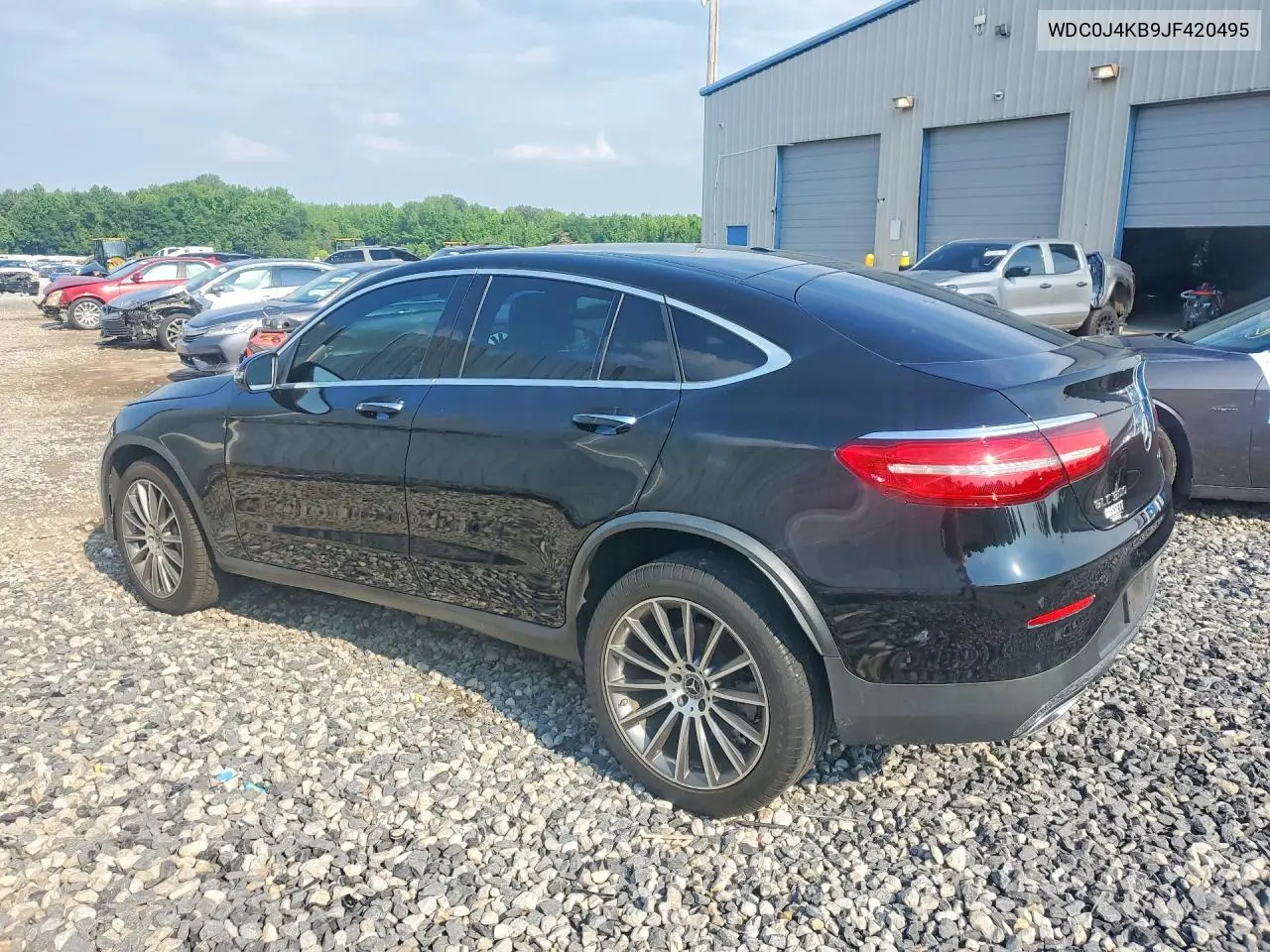 2018 Mercedes-Benz Glc Coupe 300 4Matic VIN: WDC0J4KB9JF420495 Lot: 55441696