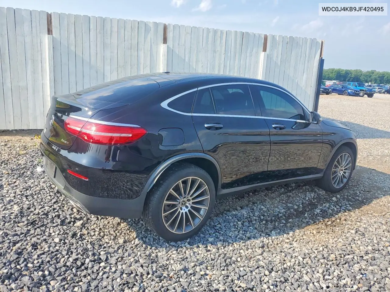 2018 Mercedes-Benz Glc Coupe 300 4Matic VIN: WDC0J4KB9JF420495 Lot: 55441696