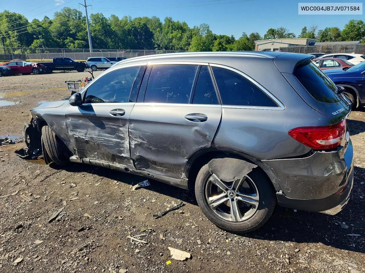 2018 Mercedes-Benz Glc 300 VIN: WDC0G4JB7JV071584 Lot: 56652116