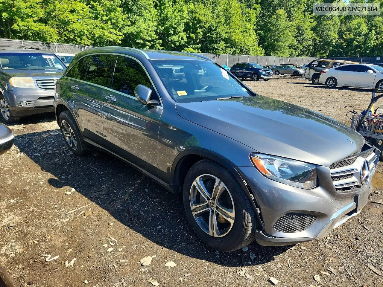 2018 Mercedes-Benz Glc 300 VIN: WDC0G4JB7JV071584 Lot: 56652116