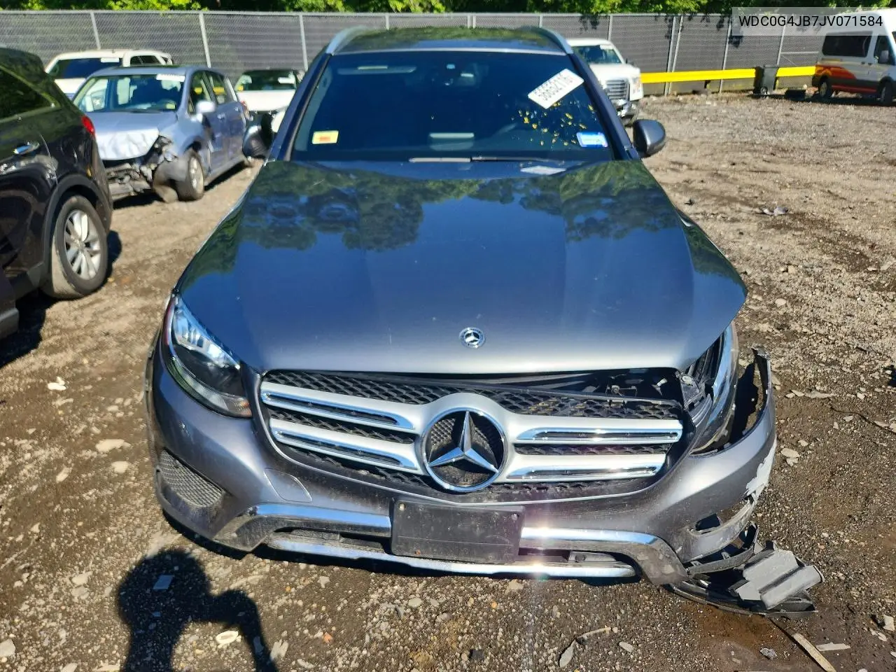 2018 Mercedes-Benz Glc 300 VIN: WDC0G4JB7JV071584 Lot: 56652116