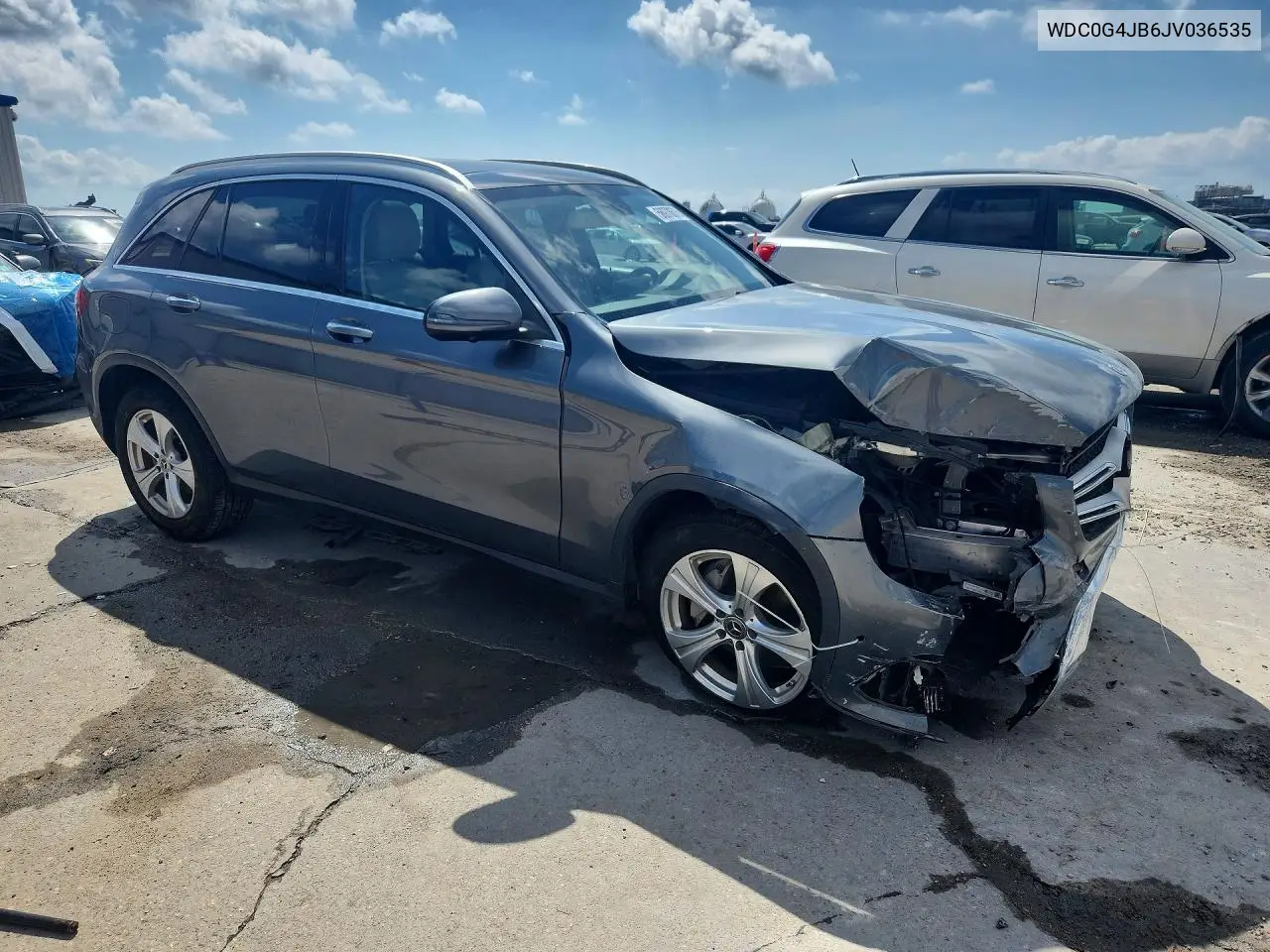2018 Mercedes-Benz Glc 300 VIN: WDC0G4JB6JV036535 Lot: 56970676