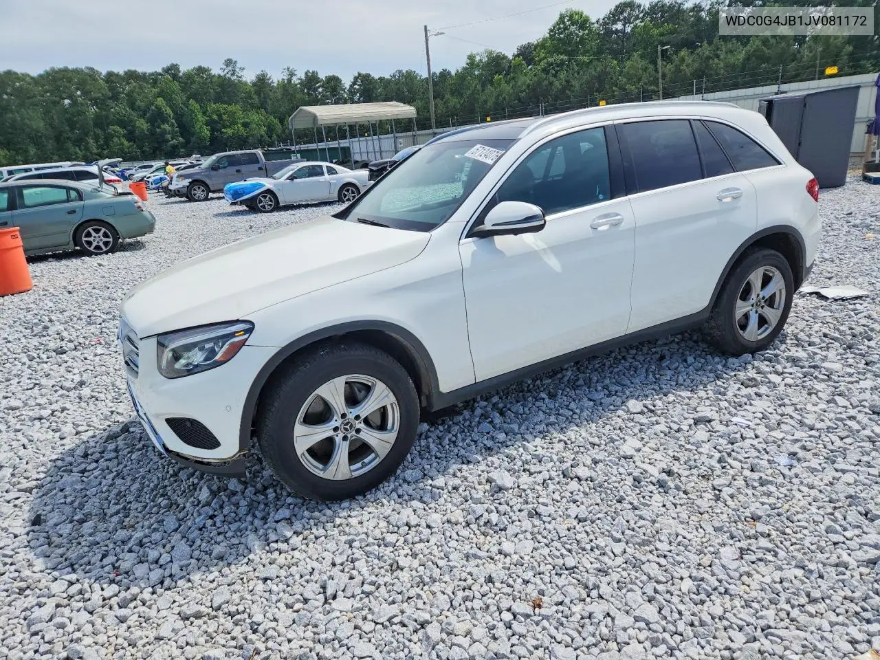 2018 Mercedes-Benz Glc 300 VIN: WDC0G4JB1JV081172 Lot: 57124076