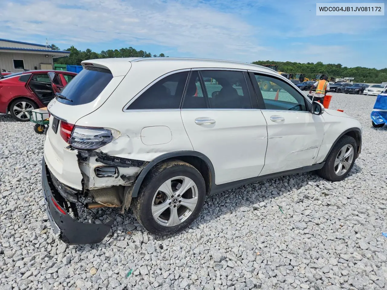 2018 Mercedes-Benz Glc 300 VIN: WDC0G4JB1JV081172 Lot: 57124076