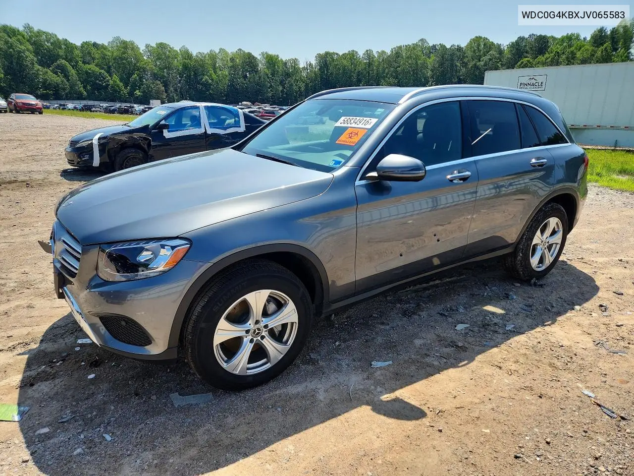 2018 Mercedes-Benz Glc 300 4Matic VIN: WDC0G4KBXJV065583 Lot: 58834916