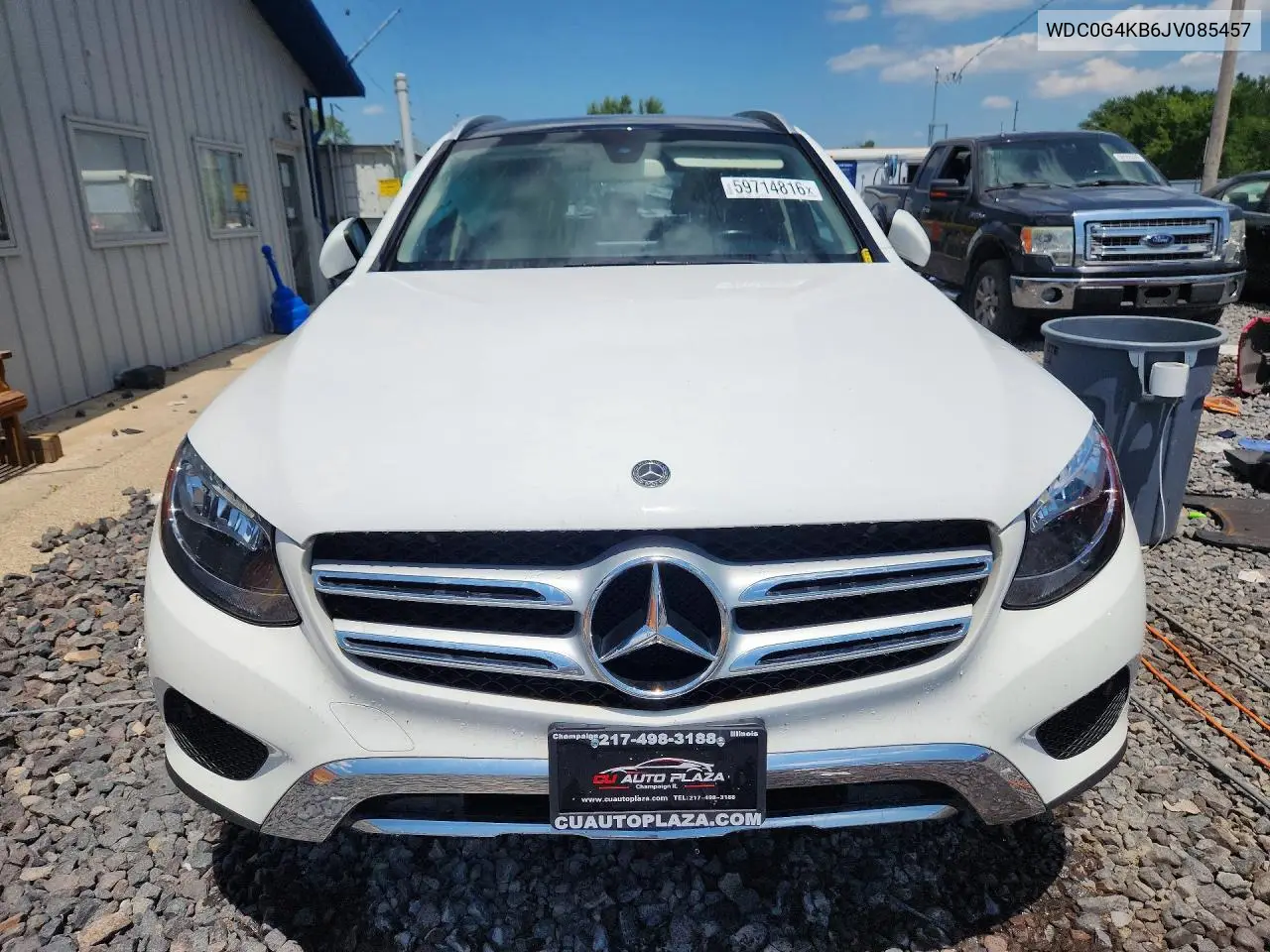 2018 Mercedes-Benz Glc 300 4Matic VIN: WDC0G4KB6JV085457 Lot: 59714816