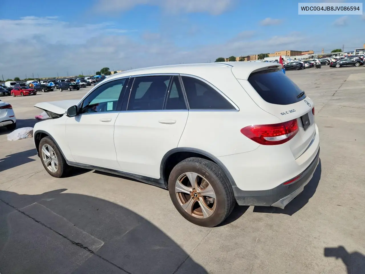 2018 Mercedes-Benz Glc 300 VIN: WDC0G4JB8JV086594 Lot: 59803696