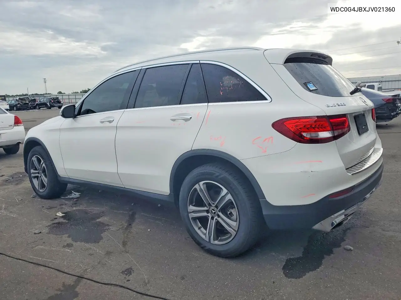2018 Mercedes-Benz Glc 300 VIN: WDC0G4JBXJV021360 Lot: 60485286