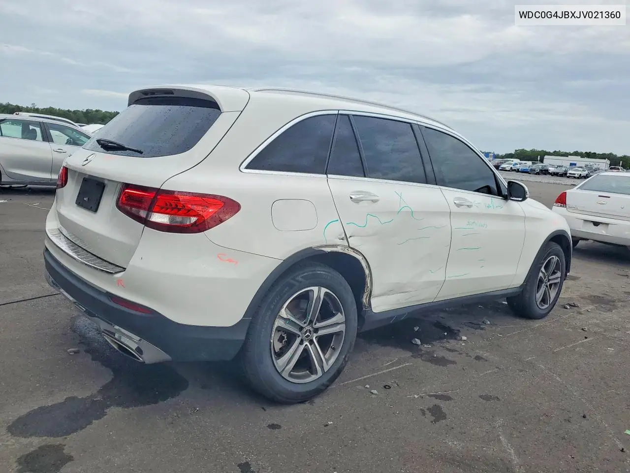 2018 Mercedes-Benz Glc 300 VIN: WDC0G4JBXJV021360 Lot: 60485286