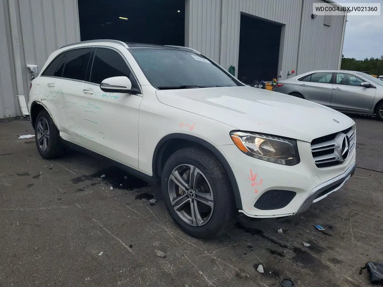 2018 Mercedes-Benz Glc 300 VIN: WDC0G4JBXJV021360 Lot: 60485286