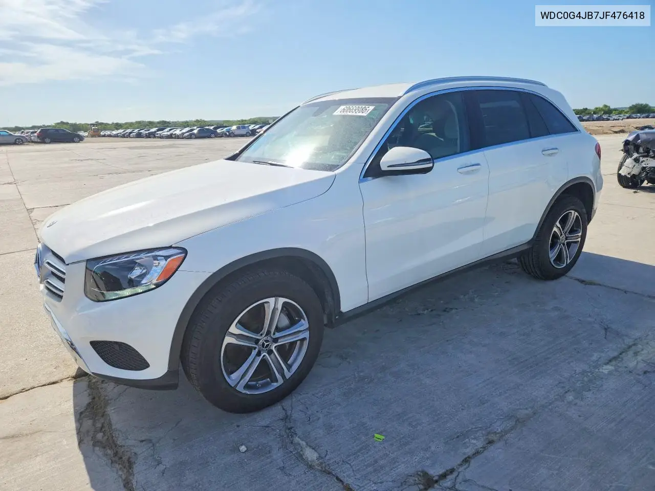 2018 Mercedes-Benz Glc 300 VIN: WDC0G4JB7JF476418 Lot: 60669986