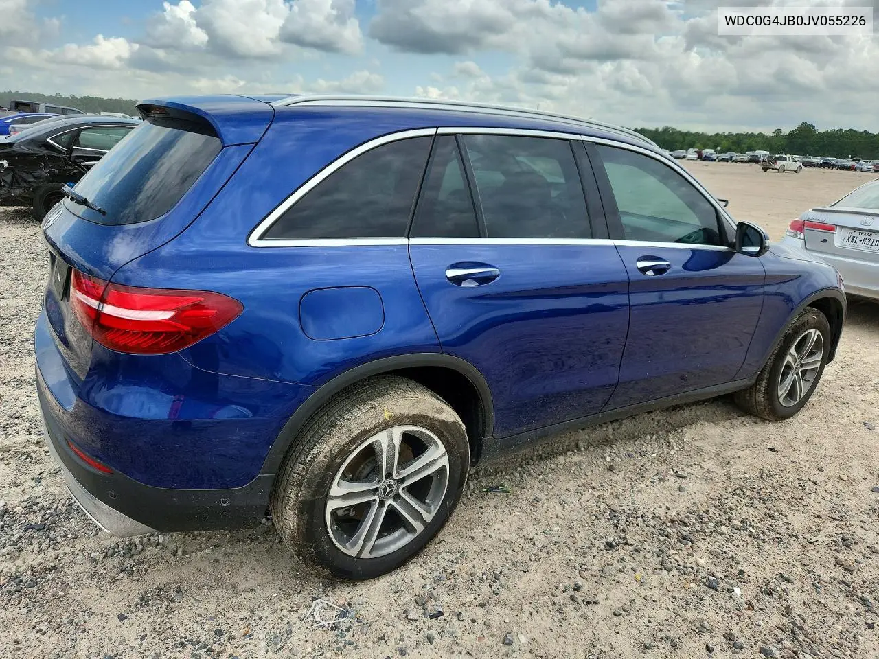 2018 Mercedes-Benz Glc 300 VIN: WDC0G4JB0JV055226 Lot: 60671636
