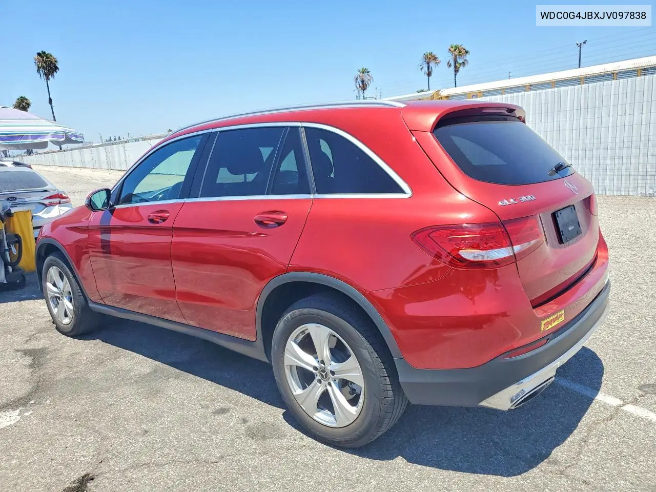 2018 Mercedes-Benz Glc 300 VIN: WDC0G4JBXJV097838 Lot: 60814146