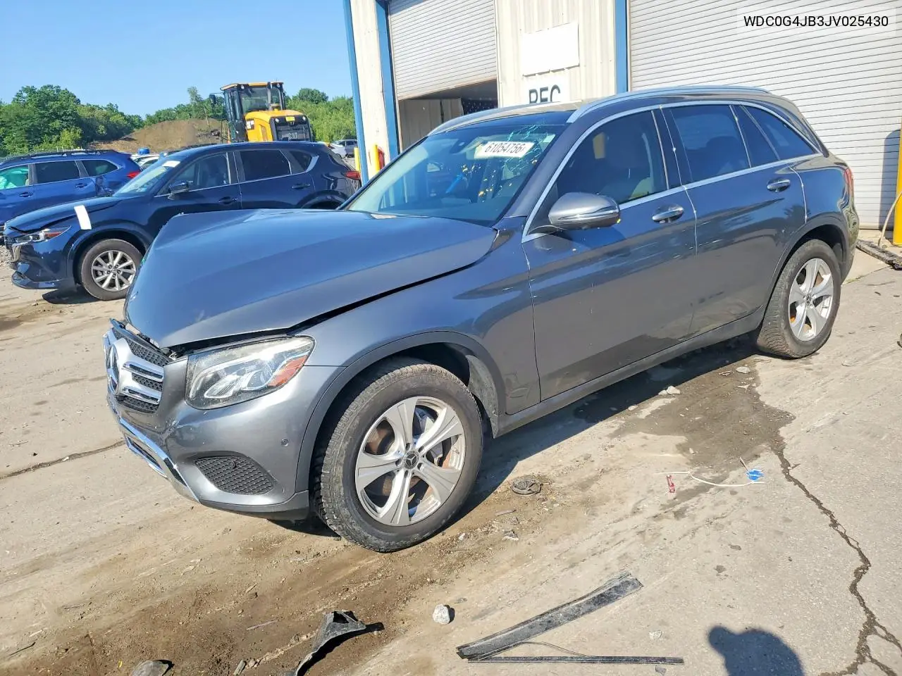 2018 Mercedes-Benz Glc 300 VIN: WDC0G4JB3JV025430 Lot: 61054756