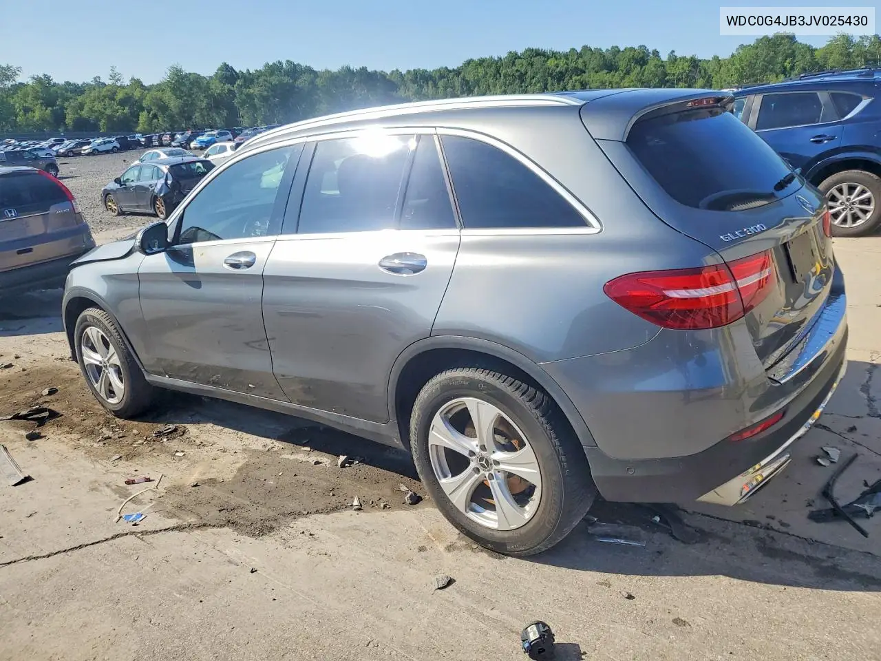 2018 Mercedes-Benz Glc 300 VIN: WDC0G4JB3JV025430 Lot: 61054756