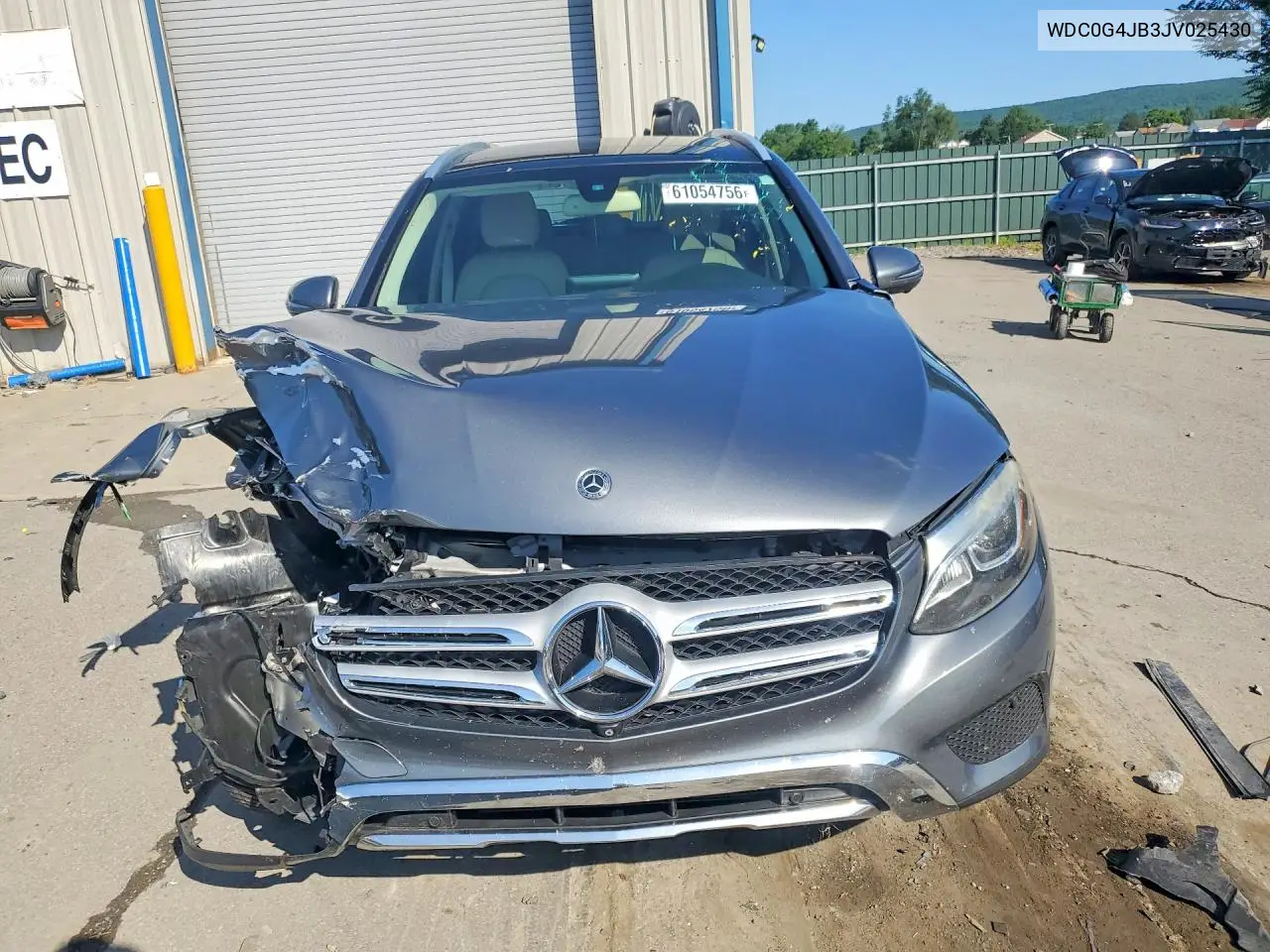 2018 Mercedes-Benz Glc 300 VIN: WDC0G4JB3JV025430 Lot: 61054756