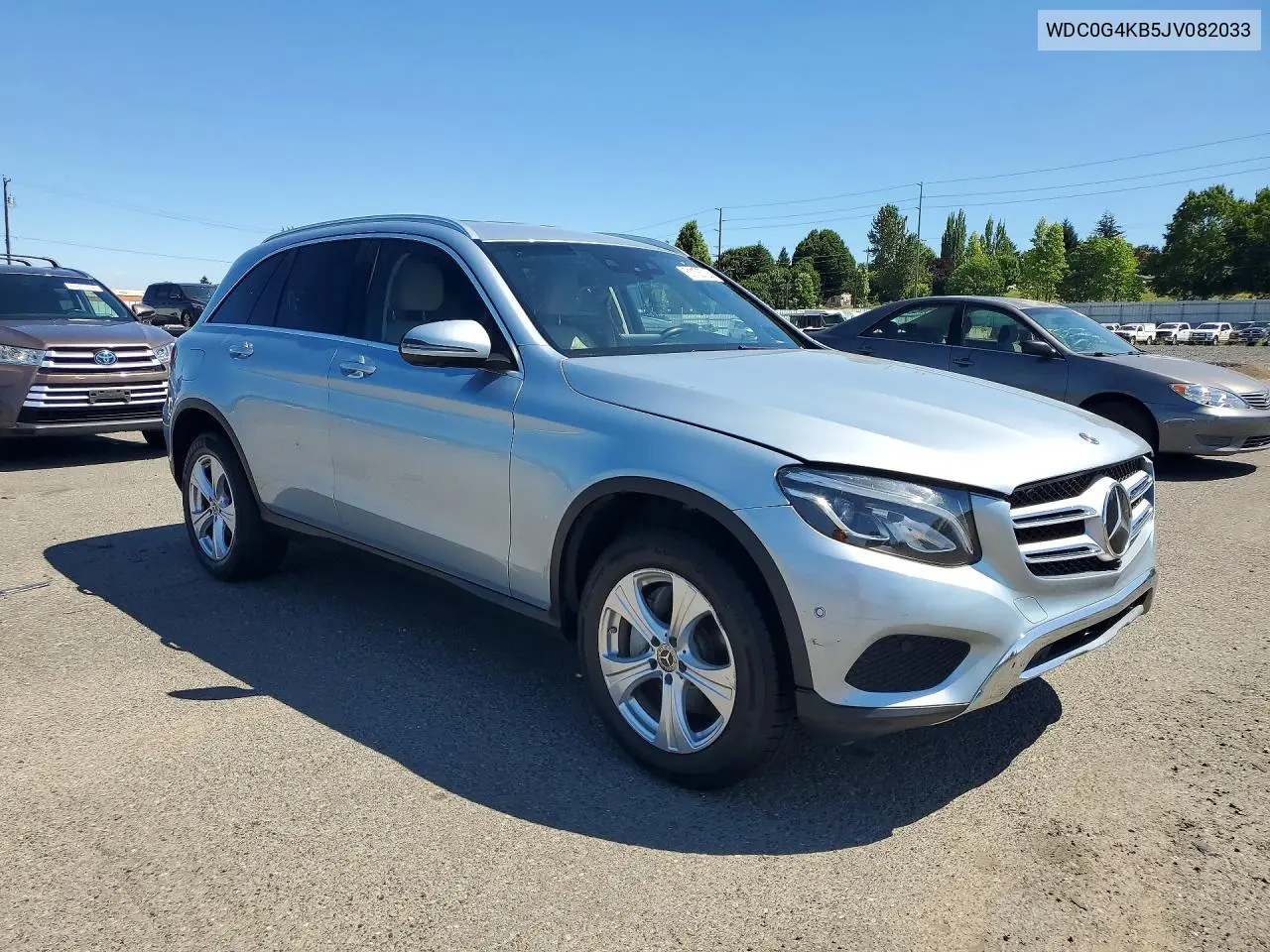 2018 Mercedes-Benz Glc 300 4Matic VIN: WDC0G4KB5JV082033 Lot: 61125736