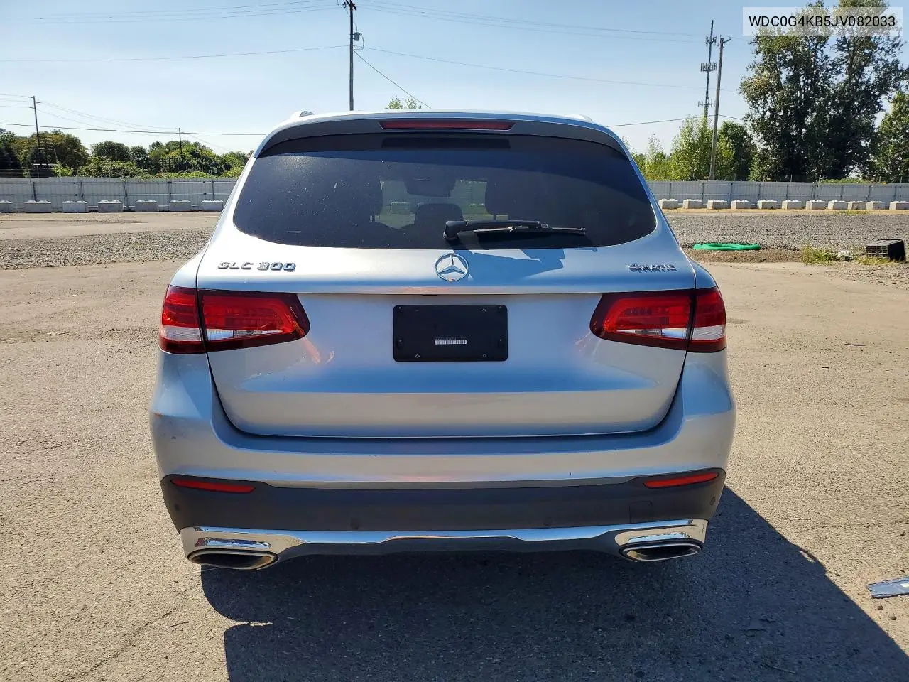 2018 Mercedes-Benz Glc 300 4Matic VIN: WDC0G4KB5JV082033 Lot: 61125736