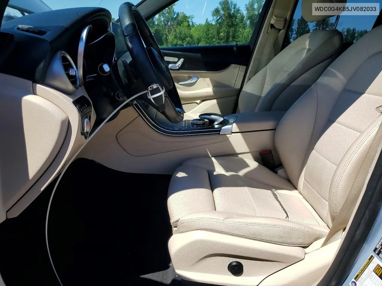 2018 Mercedes-Benz Glc 300 4Matic VIN: WDC0G4KB5JV082033 Lot: 61125736
