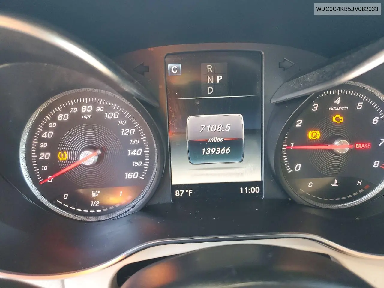 2018 Mercedes-Benz Glc 300 4Matic VIN: WDC0G4KB5JV082033 Lot: 61125736