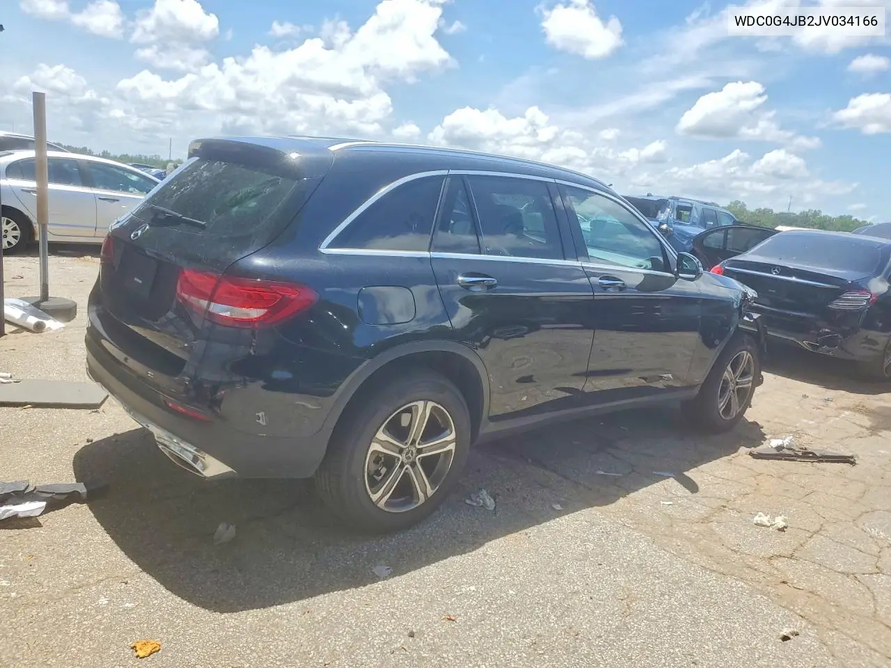 2018 Mercedes-Benz Glc 300 VIN: WDC0G4JB2JV034166 Lot: 61140176