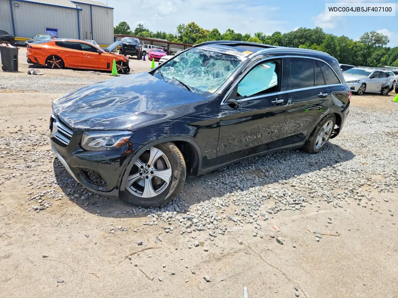 2018 Mercedes-Benz Glc 300 VIN: WDC0G4JB5JF407100 Lot: 61168046