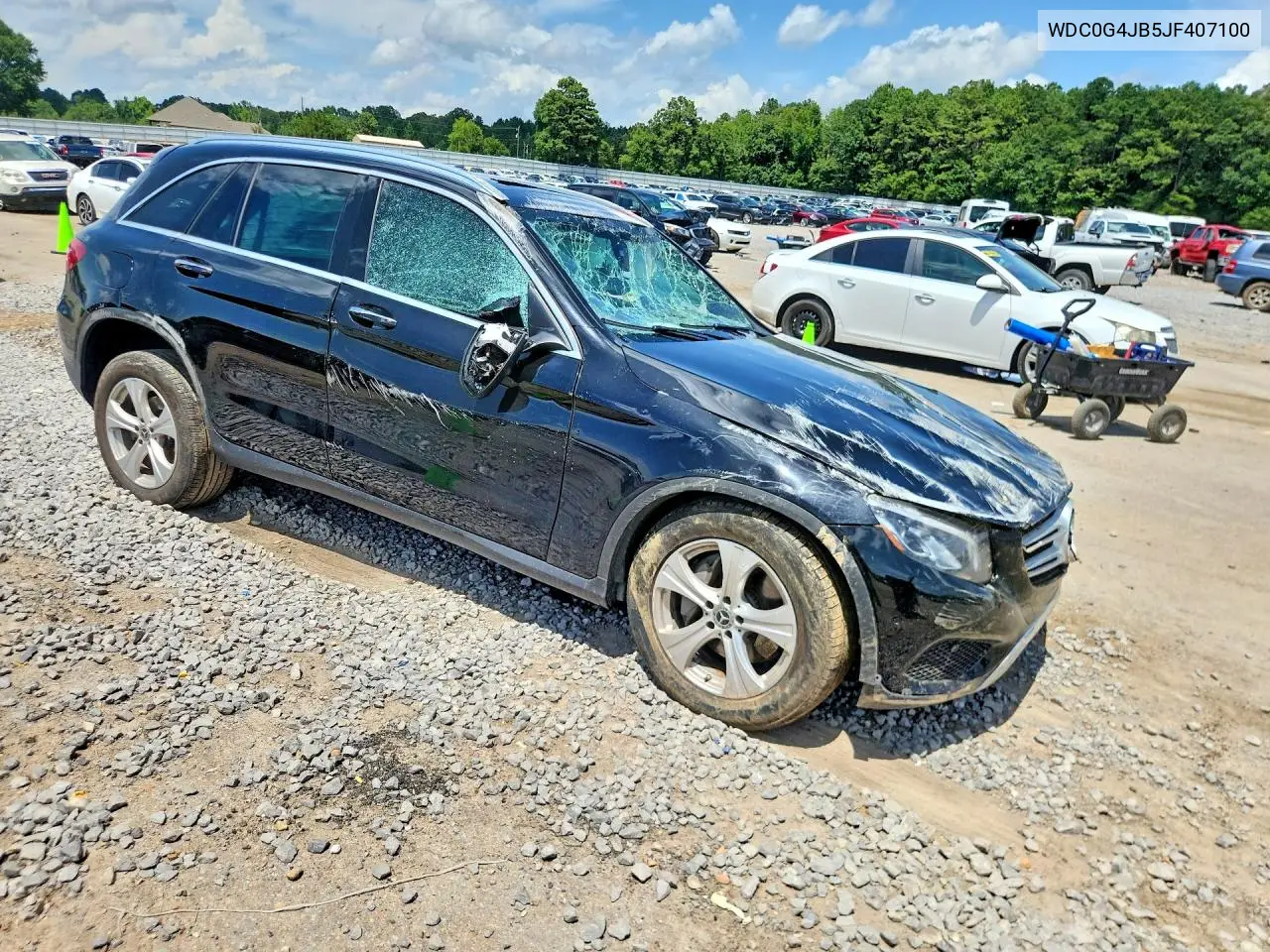 2018 Mercedes-Benz Glc 300 VIN: WDC0G4JB5JF407100 Lot: 61168046