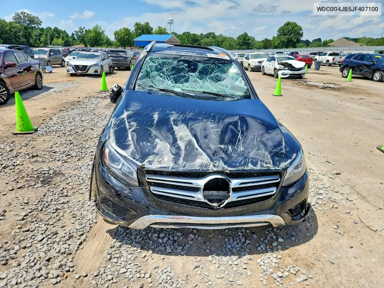 2018 Mercedes-Benz Glc 300 VIN: WDC0G4JB5JF407100 Lot: 61168046