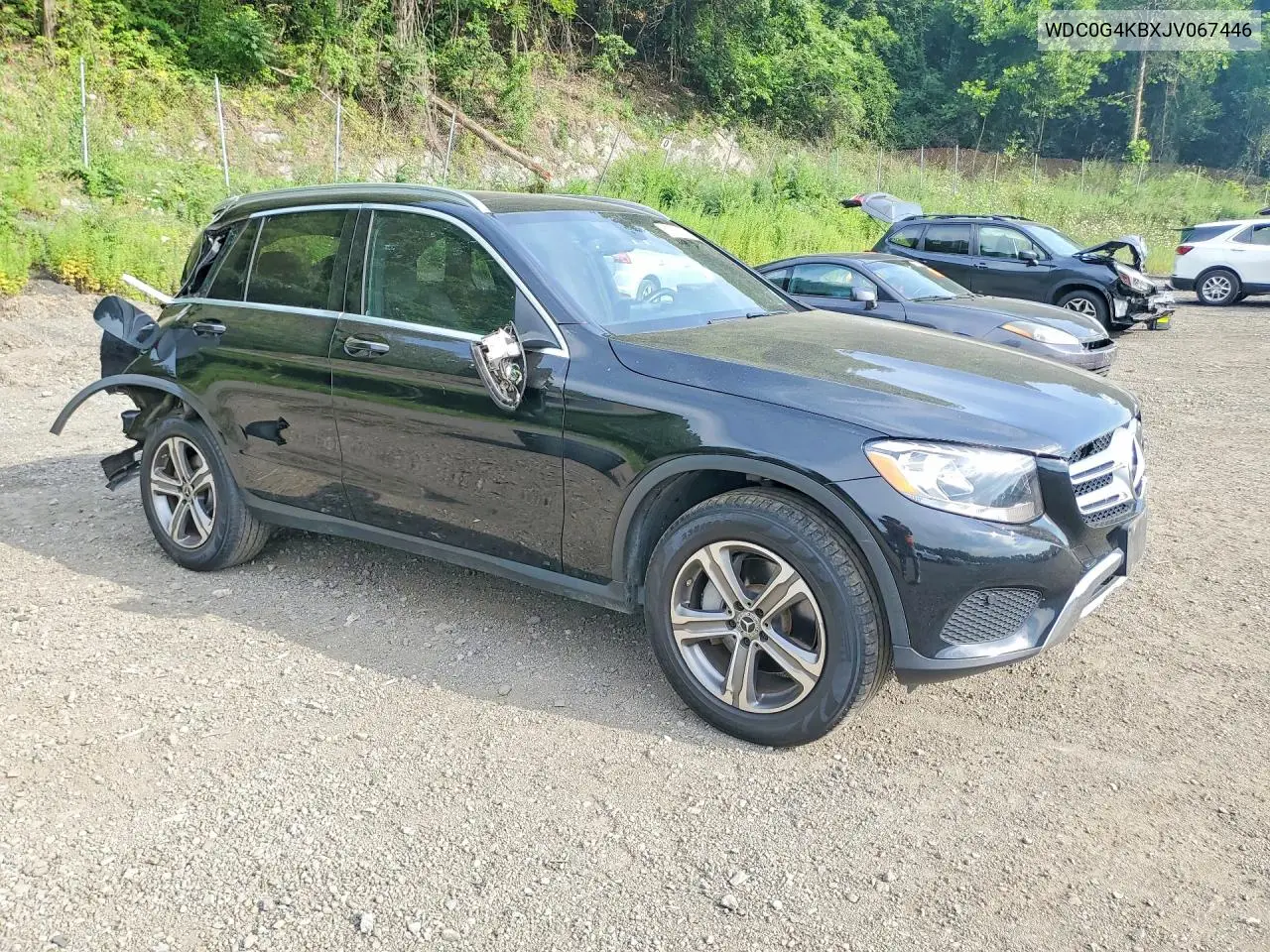 2018 Mercedes-Benz Glc 300 4Matic VIN: WDC0G4KBXJV067446 Lot: 61212926
