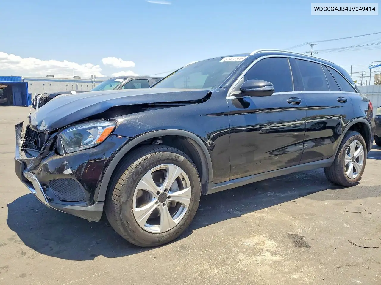 2018 Mercedes-Benz Glc 300 VIN: WDC0G4JB4JV049414 Lot: 61423516