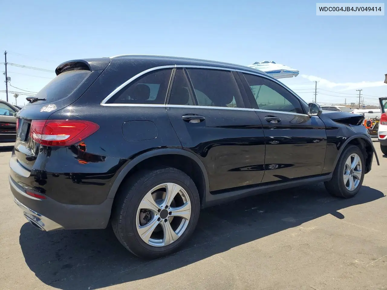 2018 Mercedes-Benz Glc 300 VIN: WDC0G4JB4JV049414 Lot: 61423516