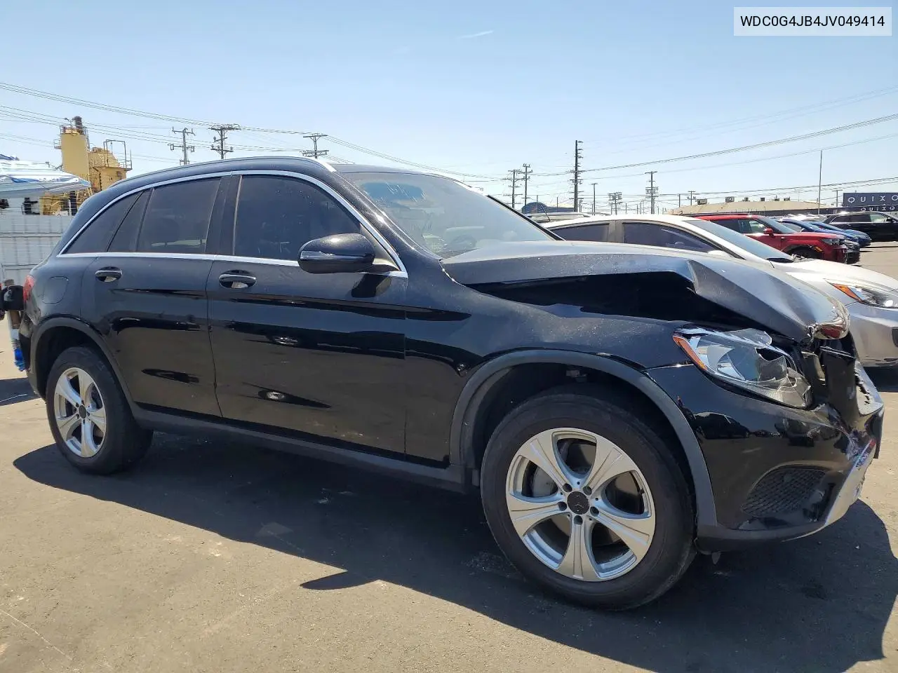 2018 Mercedes-Benz Glc 300 VIN: WDC0G4JB4JV049414 Lot: 61423516