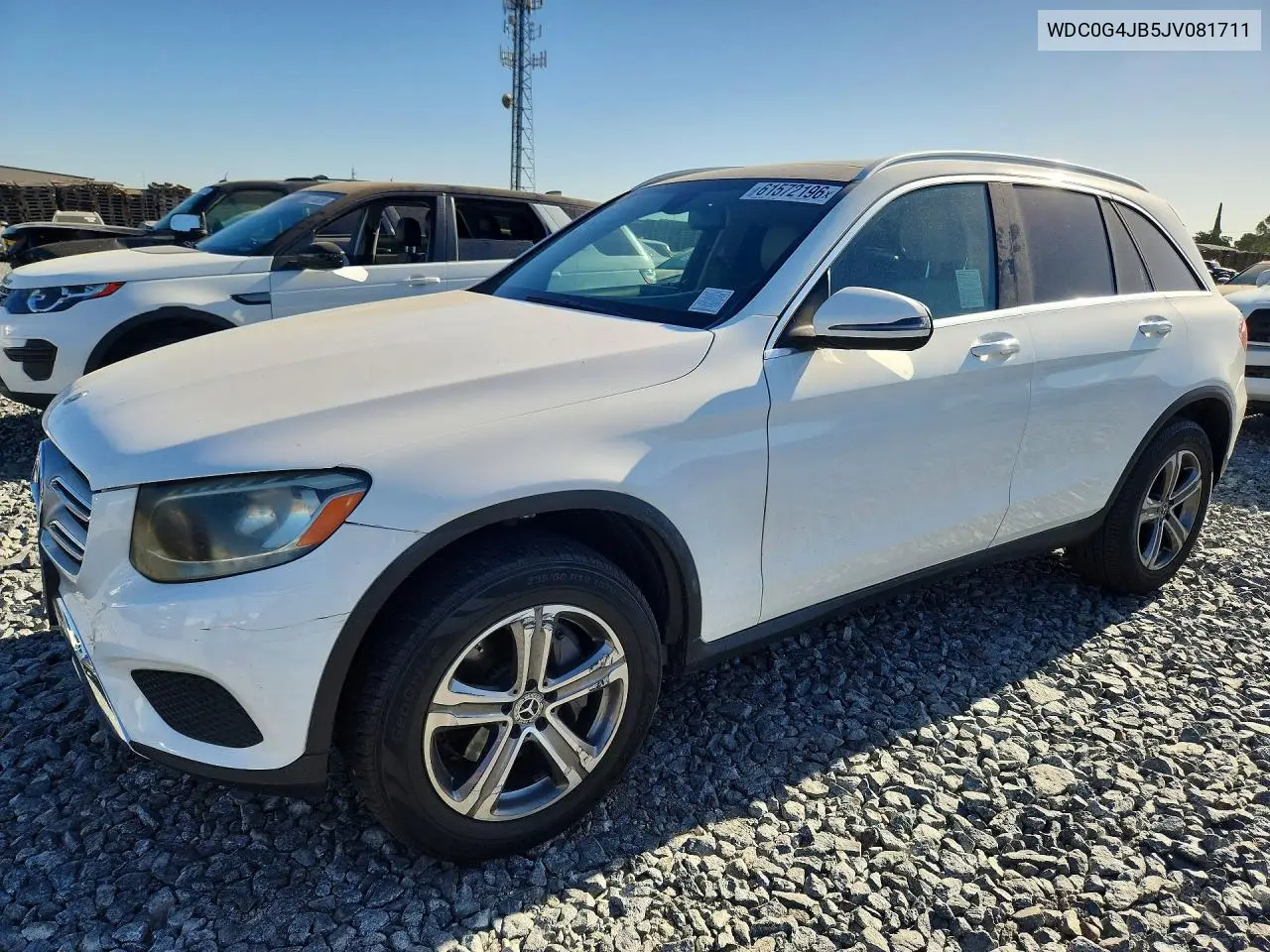 2018 Mercedes-Benz Glc 300 VIN: WDC0G4JB5JV081711 Lot: 61572196