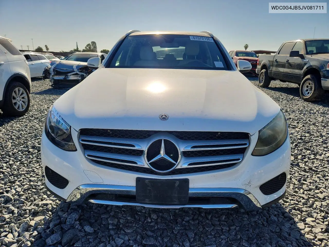 2018 Mercedes-Benz Glc 300 VIN: WDC0G4JB5JV081711 Lot: 61572196