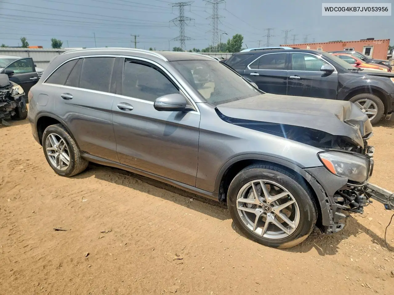 2018 Mercedes-Benz Glc 300 4Matic VIN: WDC0G4KB7JV053956 Lot: 61584106