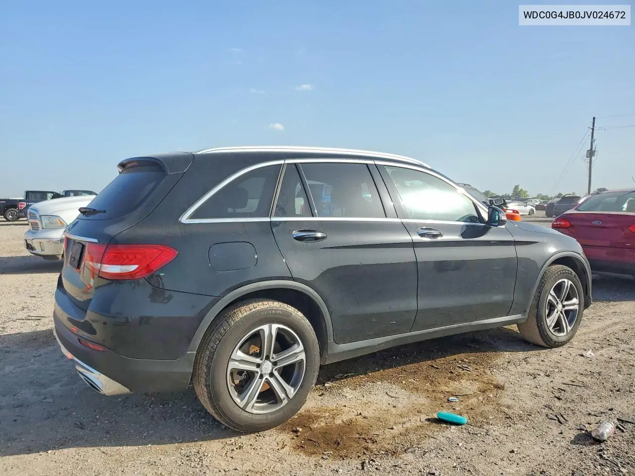 2018 Mercedes-Benz Glc 300 VIN: WDC0G4JB0JV024672 Lot: 61607426