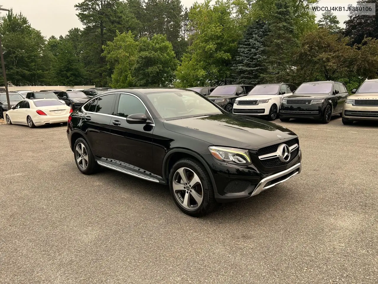 2018 Merz Glc Coupe VIN: WDC0J4KB1JF380106 Lot: 61611286
