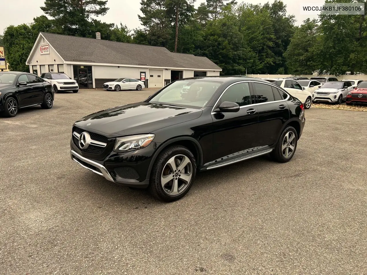 2018 Merz Glc Coupe VIN: WDC0J4KB1JF380106 Lot: 61611286