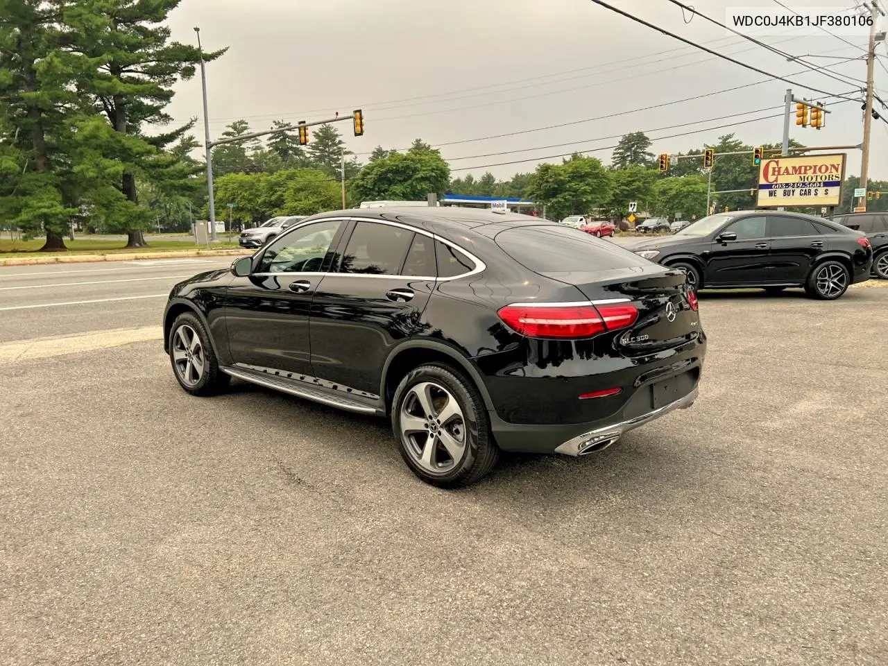 2018 Merz Glc Coupe VIN: WDC0J4KB1JF380106 Lot: 61611286