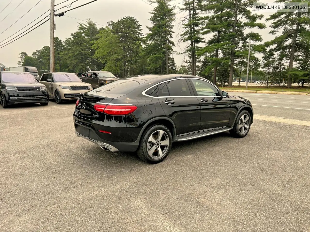 2018 Merz Glc Coupe VIN: WDC0J4KB1JF380106 Lot: 61611286