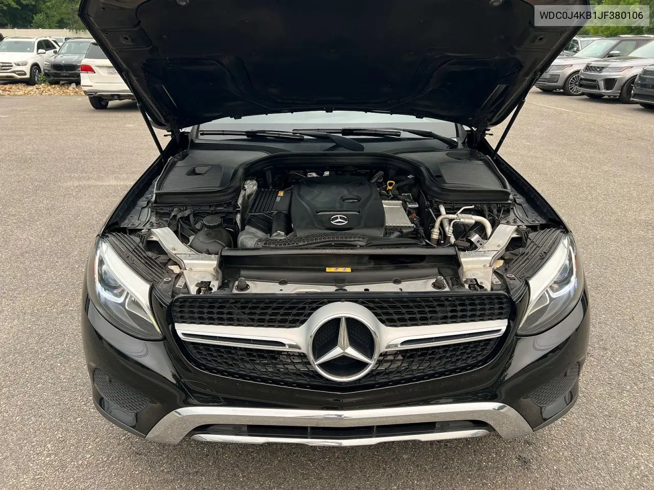 2018 Merz Glc Coupe VIN: WDC0J4KB1JF380106 Lot: 61611286