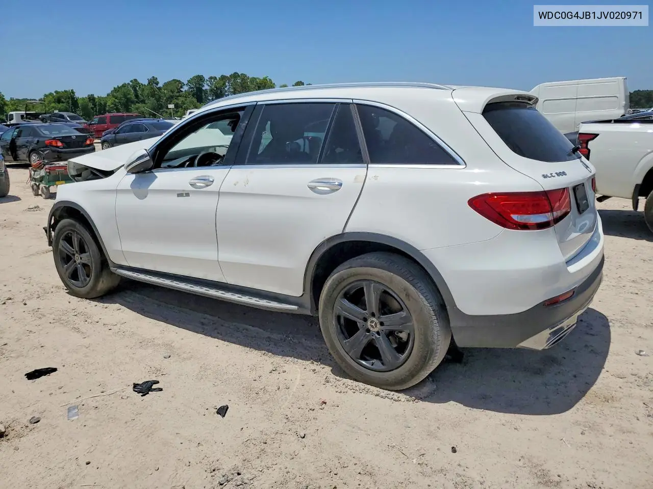 2018 Mercedes-Benz Glc 300 VIN: WDC0G4JB1JV020971 Lot: 61921736