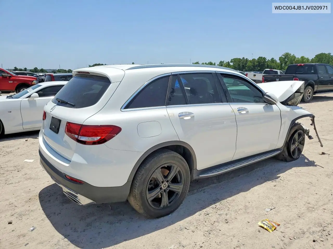 2018 Mercedes-Benz Glc 300 VIN: WDC0G4JB1JV020971 Lot: 61921736