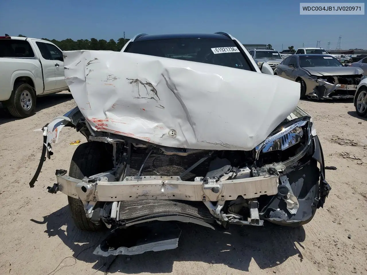 2018 Mercedes-Benz Glc 300 VIN: WDC0G4JB1JV020971 Lot: 61921736