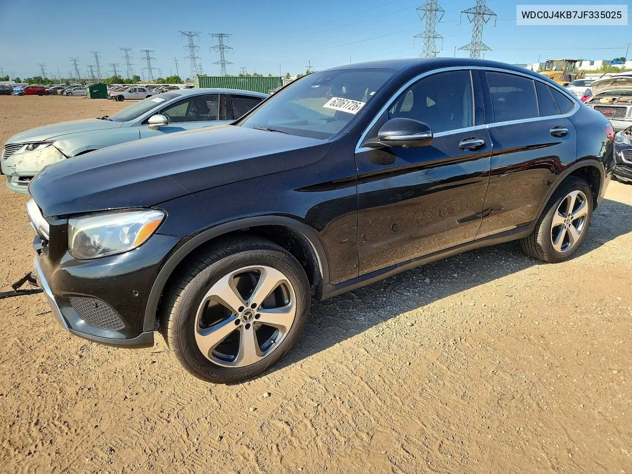 2018 Mercedes-Benz Glc Coupe 300 4Matic VIN: WDC0J4KB7JF335025 Lot: 62061726