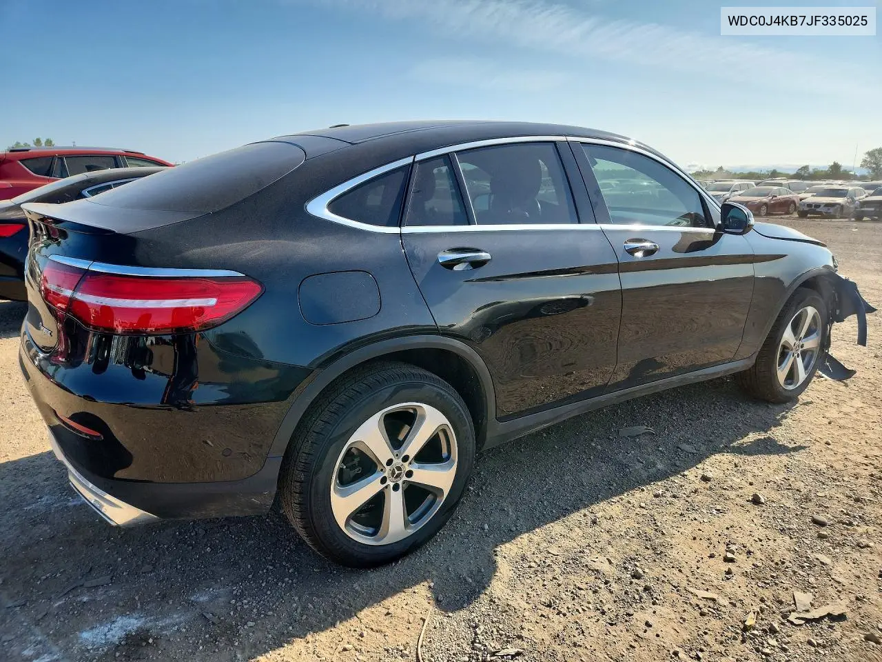 2018 Mercedes-Benz Glc Coupe 300 4Matic VIN: WDC0J4KB7JF335025 Lot: 62061726