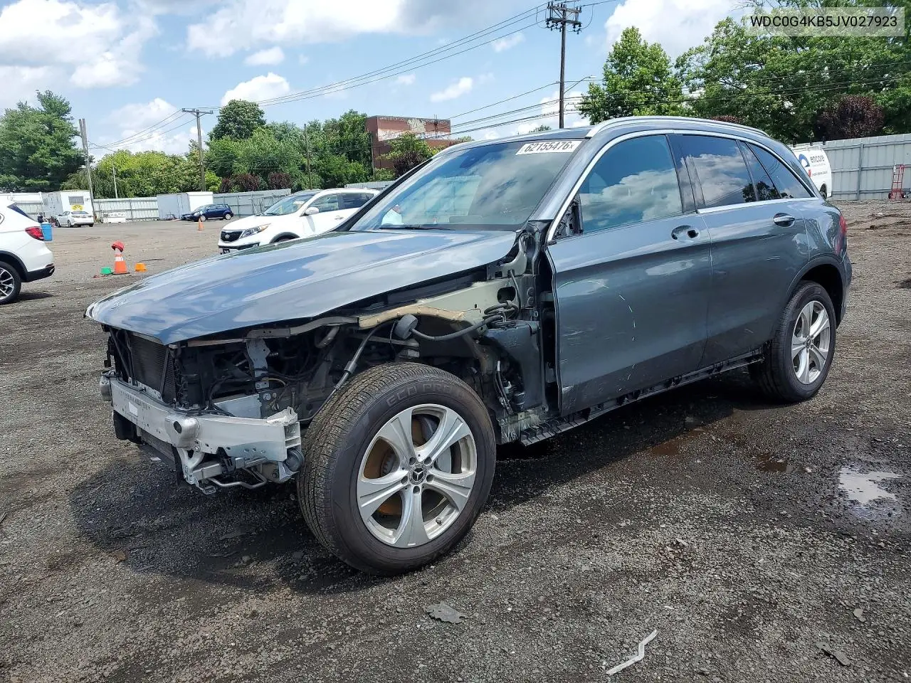 2018 Mercedes-Benz Glc 300 4Matic VIN: WDC0G4KB5JV027923 Lot: 62155476