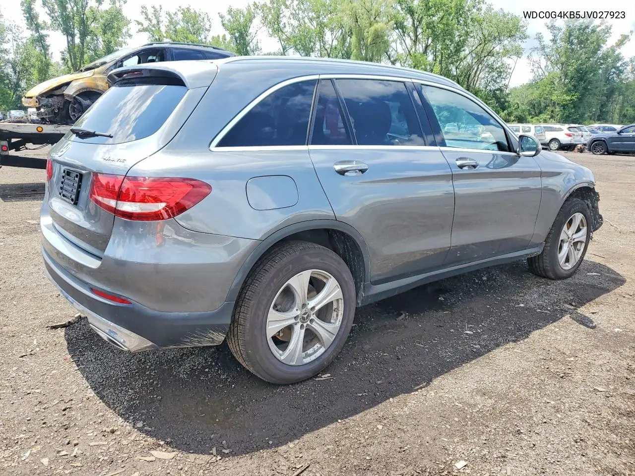 2018 Mercedes-Benz Glc 300 4Matic VIN: WDC0G4KB5JV027923 Lot: 62155476