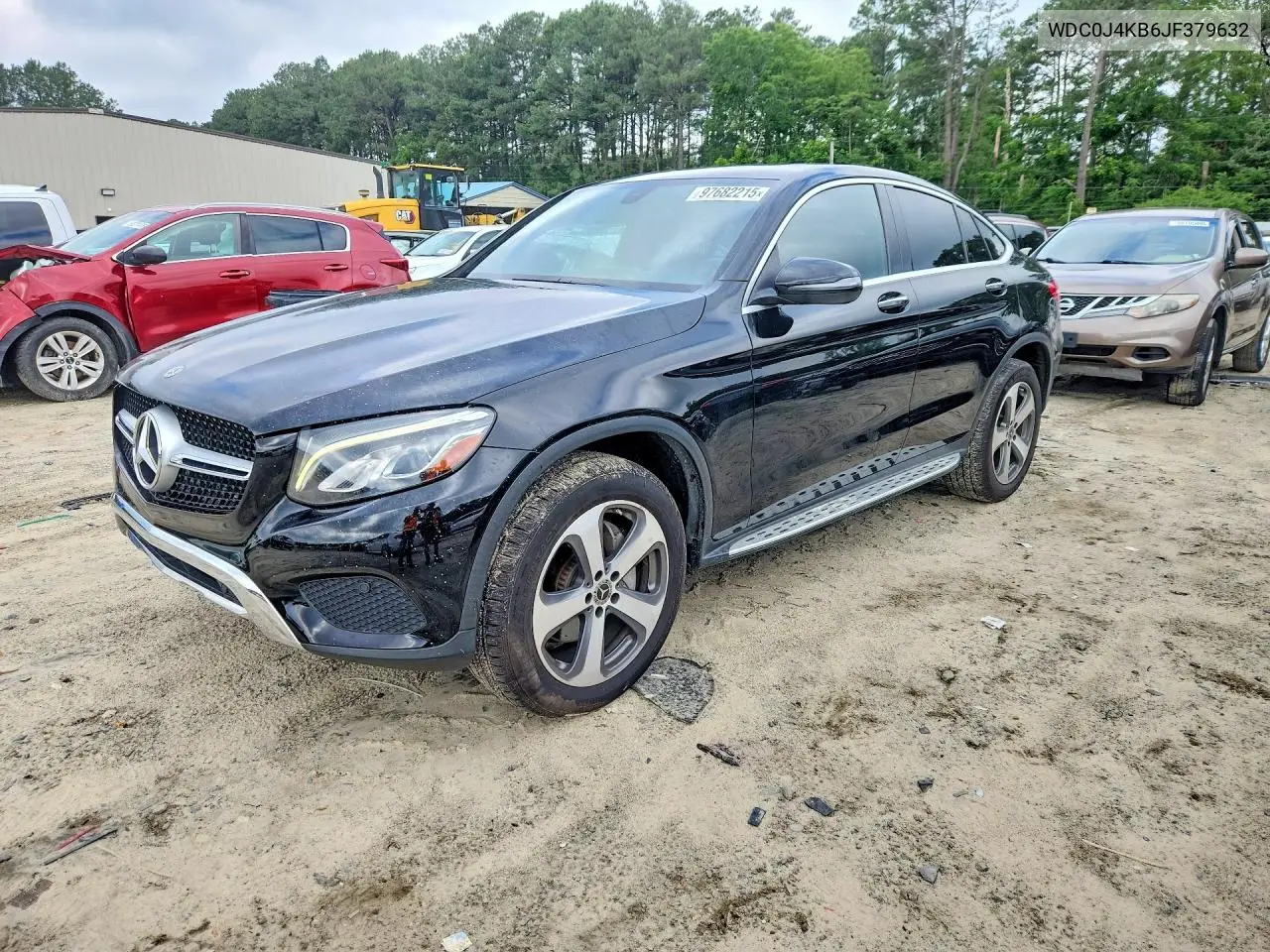 2018 Mercedes-Benz Glc Coupe 300 4Matic VIN: WDC0J4KB6JF379632 Lot: 97682215