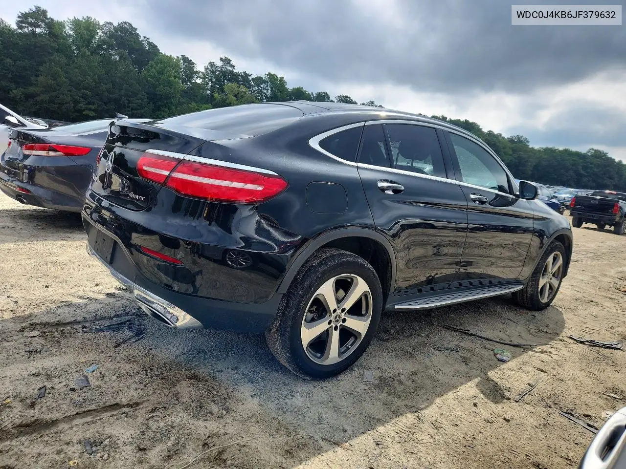 2018 Mercedes-Benz Glc Coupe 300 4Matic VIN: WDC0J4KB6JF379632 Lot: 97682215